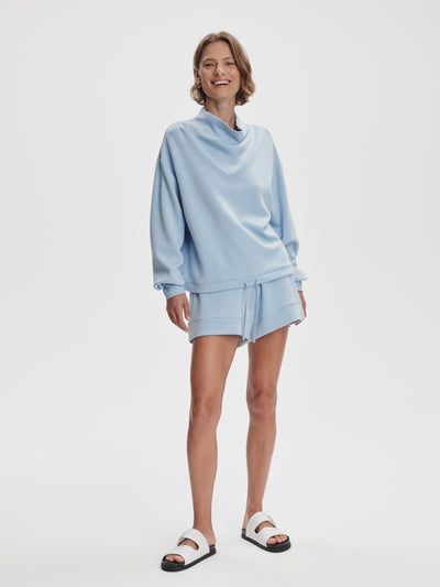 Varley Betsy Sweat - Cashmere Blue