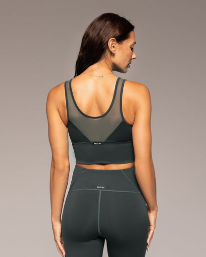 Palma Mesh Longline Bra | MICHI | Evolve Fit Wear