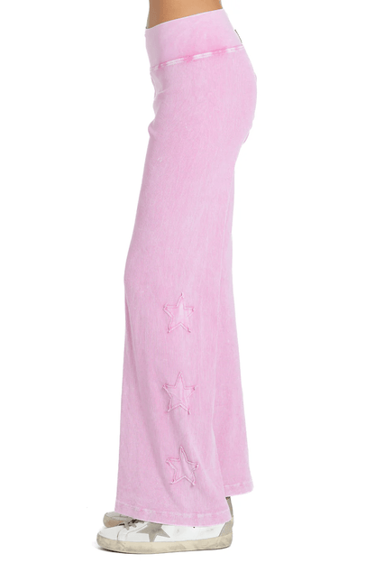 Raw Edge Star Sweatpants - Mineral Light Pink | Hard Tail Forever | Evolve Fit Wear