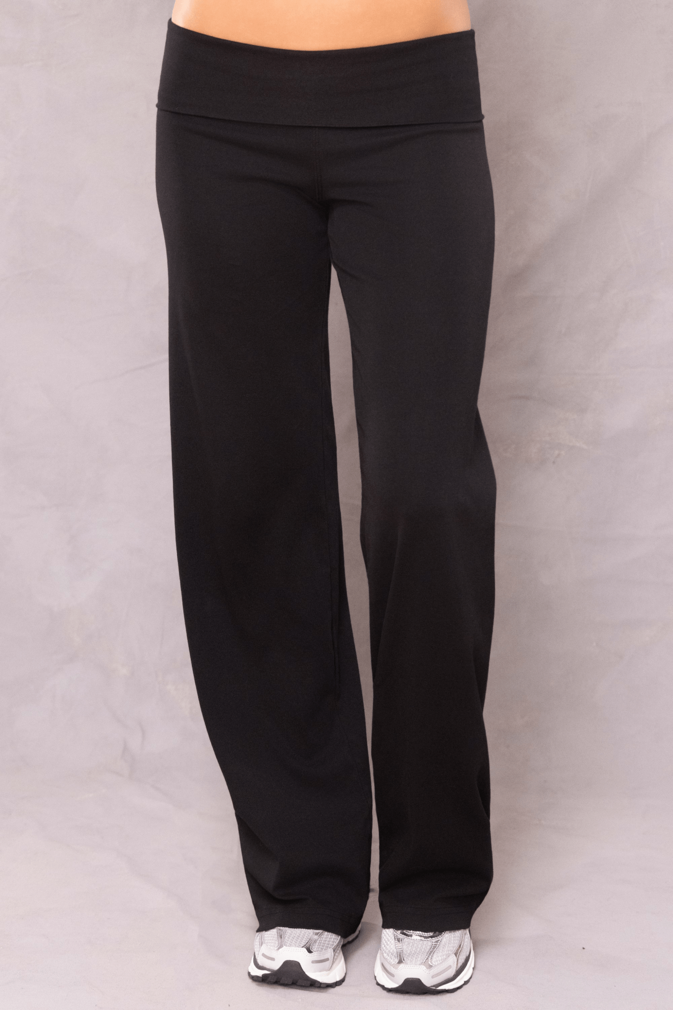 Roll Down Sweatpants - Classic True Black | Hard Tail Forever | Evolve Fit Wear