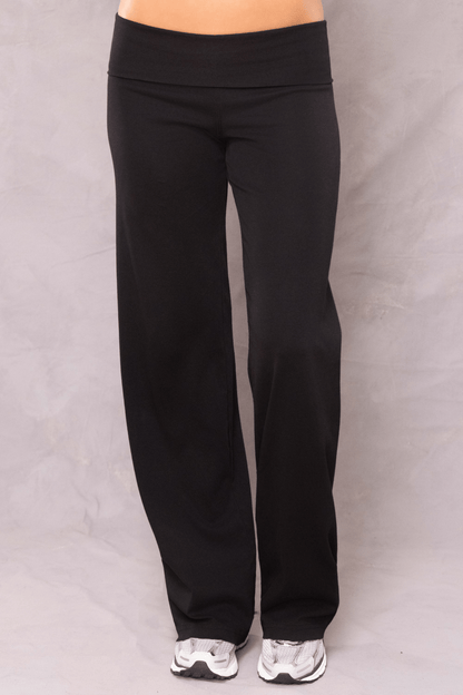 Roll Down Sweatpants - Classic True Black | Hard Tail Forever | Evolve Fit Wear