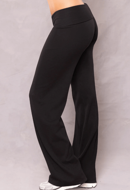 Roll Down Sweatpants - Classic True Black | Hard Tail Forever | Evolve Fit Wear