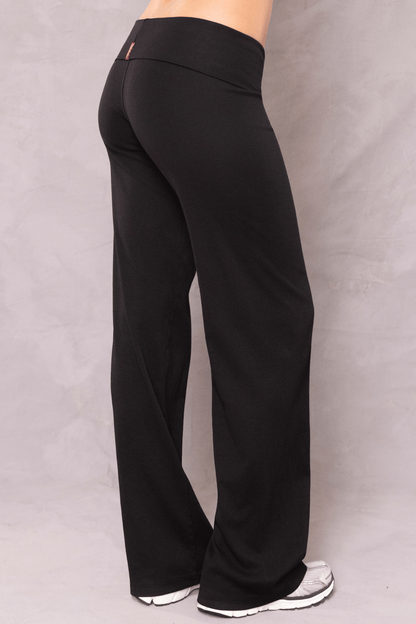 Roll Down Sweatpants - Classic True Black | Hard Tail Forever | Evolve Fit Wear