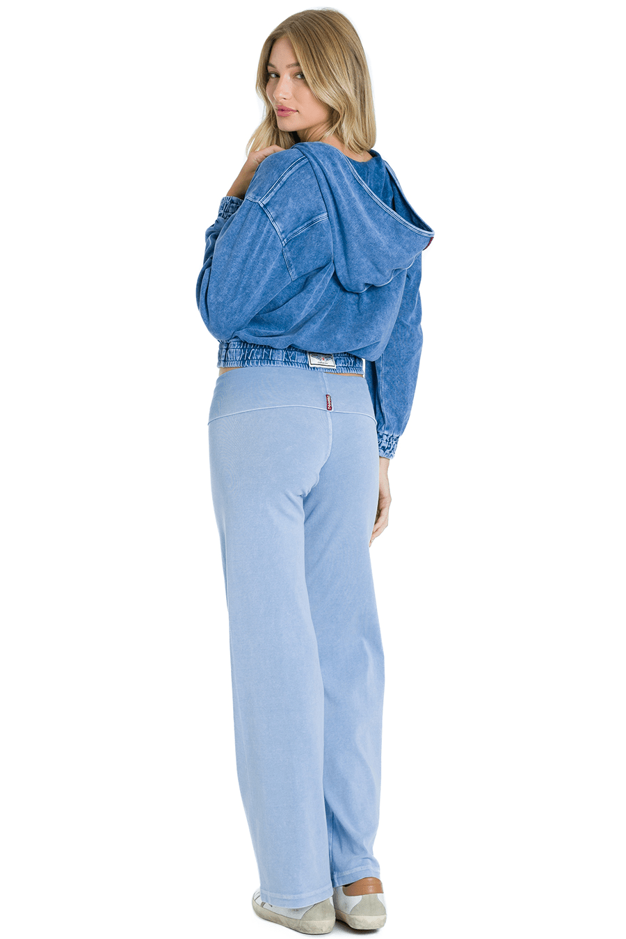 Roll Down Sweatpants - Mineral Pale Blue | Hard Tail Forever | Evolve Fit Wear