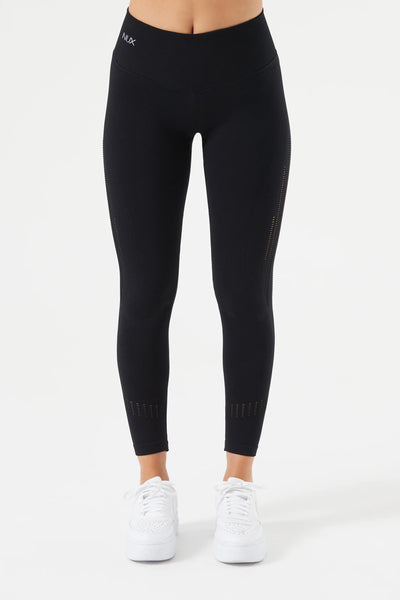 Sexy High Waist Seamless Double Up Leggings