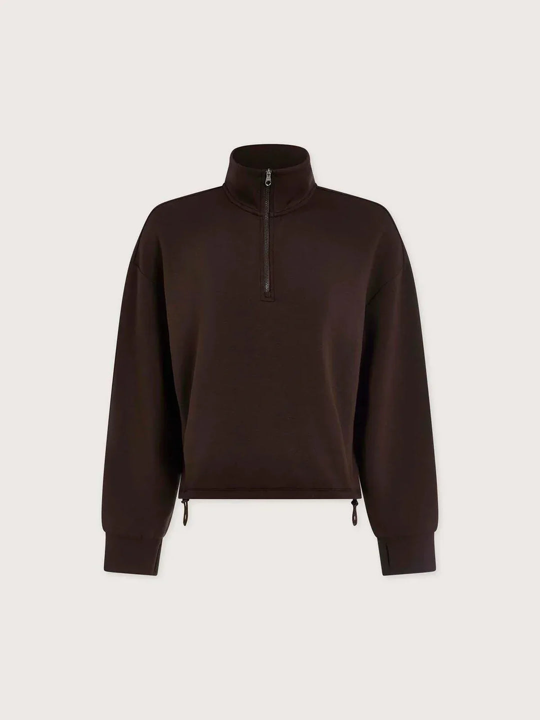 sian-cropped-half-zip-pullover-sweatshirt-coffee-bean-varley-evolve-fit-wear-5337560 - Evolve Fit Wear - sian-cropped-half-zip-pullover-sweatshirt-coffee-bean-varley-evolve-fit-wear-5337560