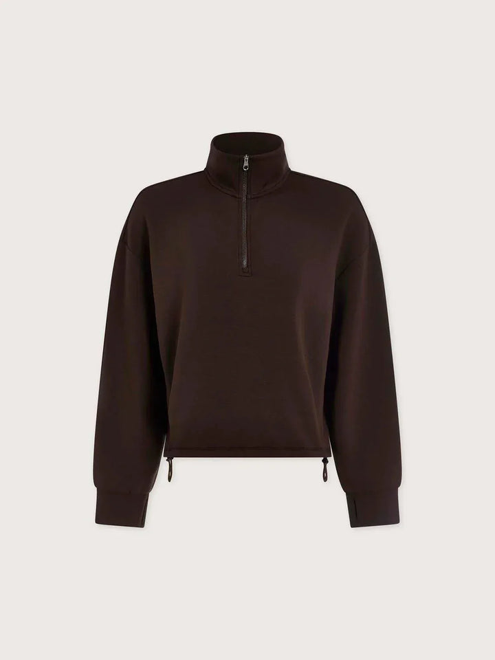 sian-cropped-half-zip-pullover-sweatshirt-coffee-bean-varley-evolve-fit-wear-5337560 - Evolve Fit Wear - sian-cropped-half-zip-pullover-sweatshirt-coffee-bean-varley-evolve-fit-wear-5337560