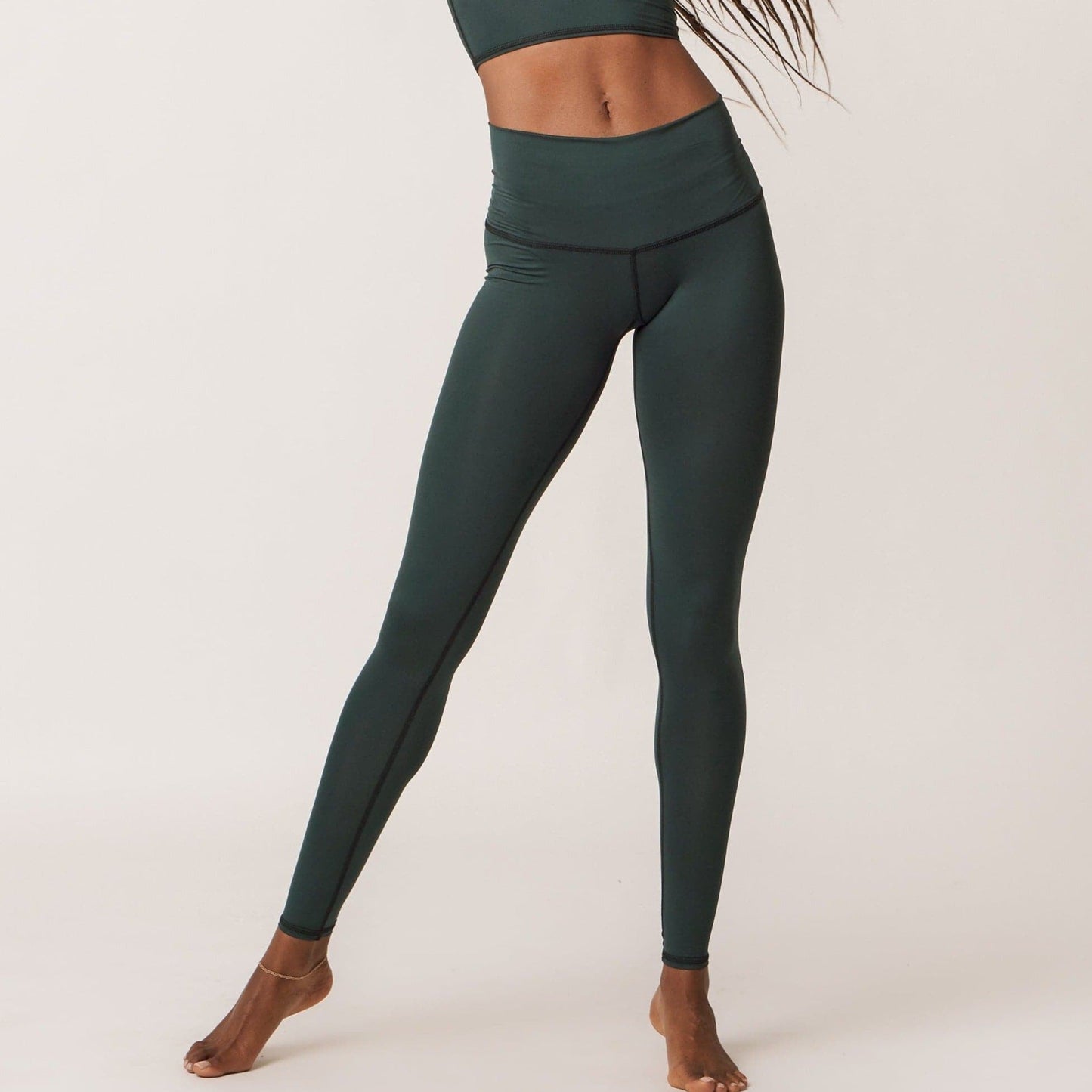 Solid Hunter Green Hot Pant | Teeki | Evolve Fit Wear