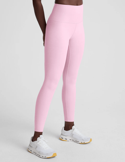 Spacedye Caught in the Midi High Waisted Leggings - Frosty Pink Heather | Beyond Yoga | Evolve Fit Wear