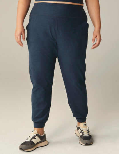 Spacedye Midi Joggers - Nocturnal Navy | Relaxed Sweatpants | Beyond Yoga | Evolve Fit Wear