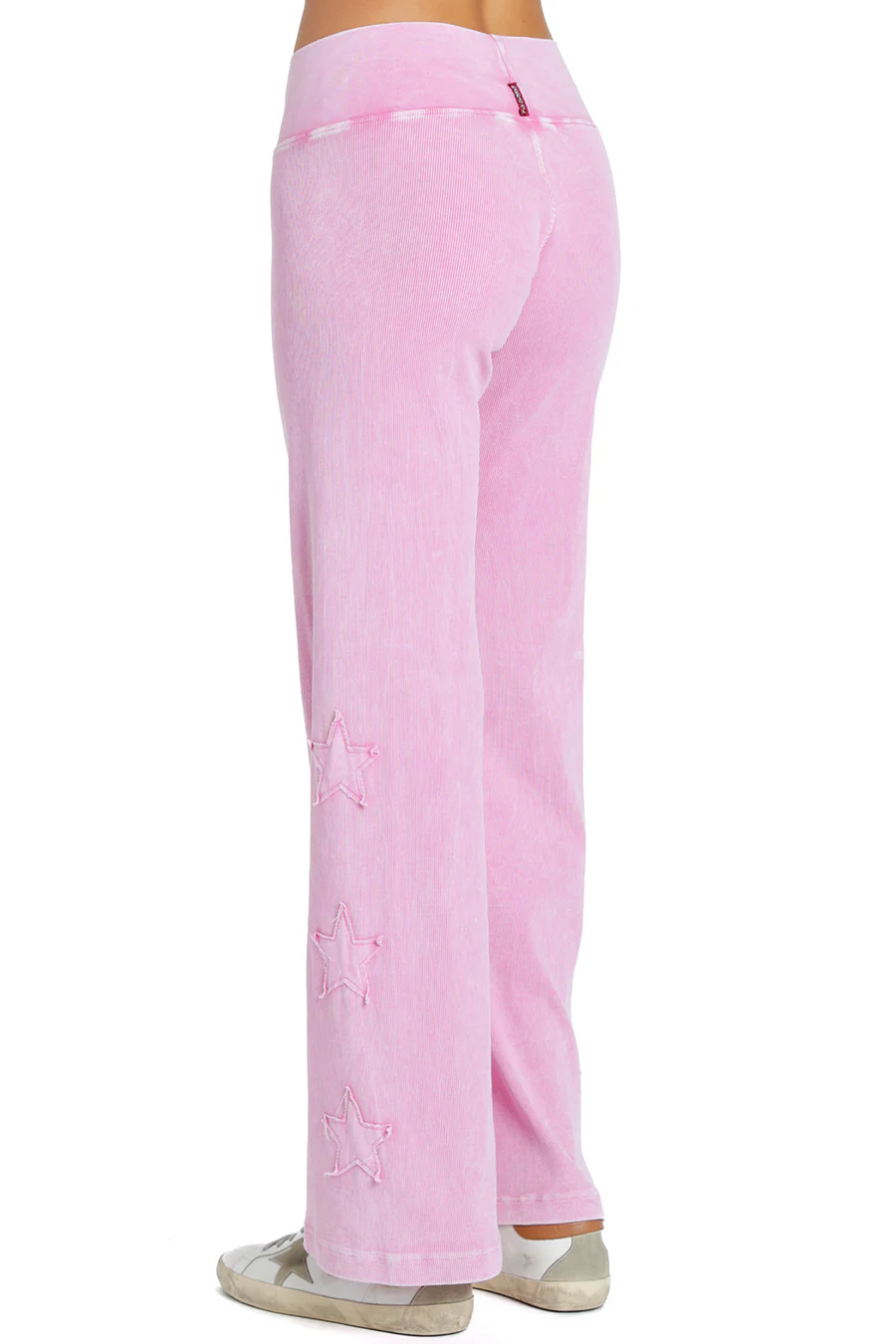 Raw Edge Star Sweatpants - Mineral Light Pink