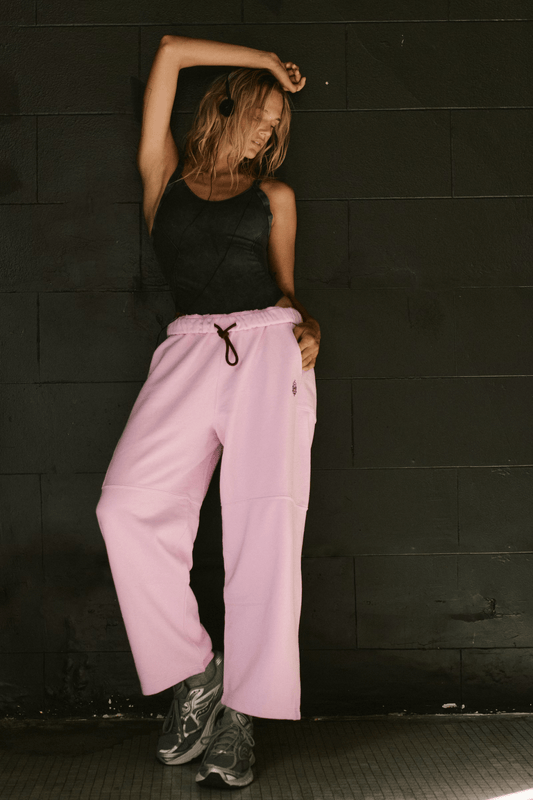 Top Score Wide Leg Leggings – Ballet Pink | Free People Movement | Evolve Fit Wear