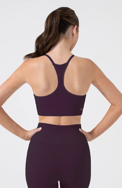 One By One Bra - V-Neck Seamless Sports Bra with Removable Cups
