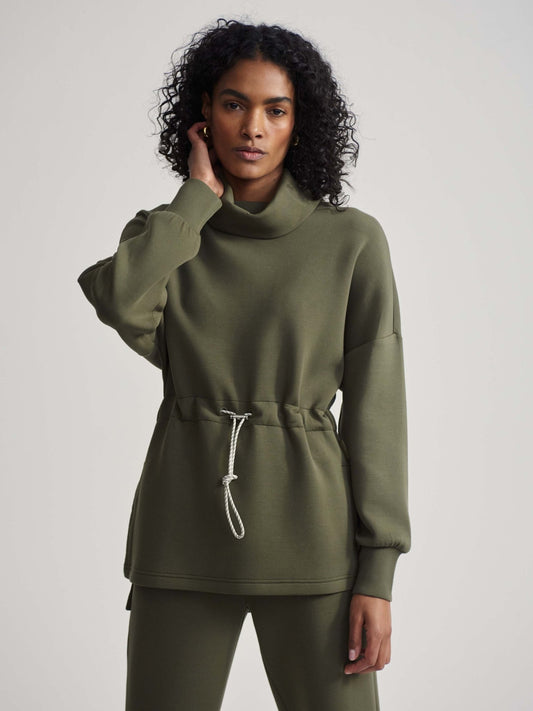 Varley Freya Sweat - Olive | Varley | Evolve Fit Wear
