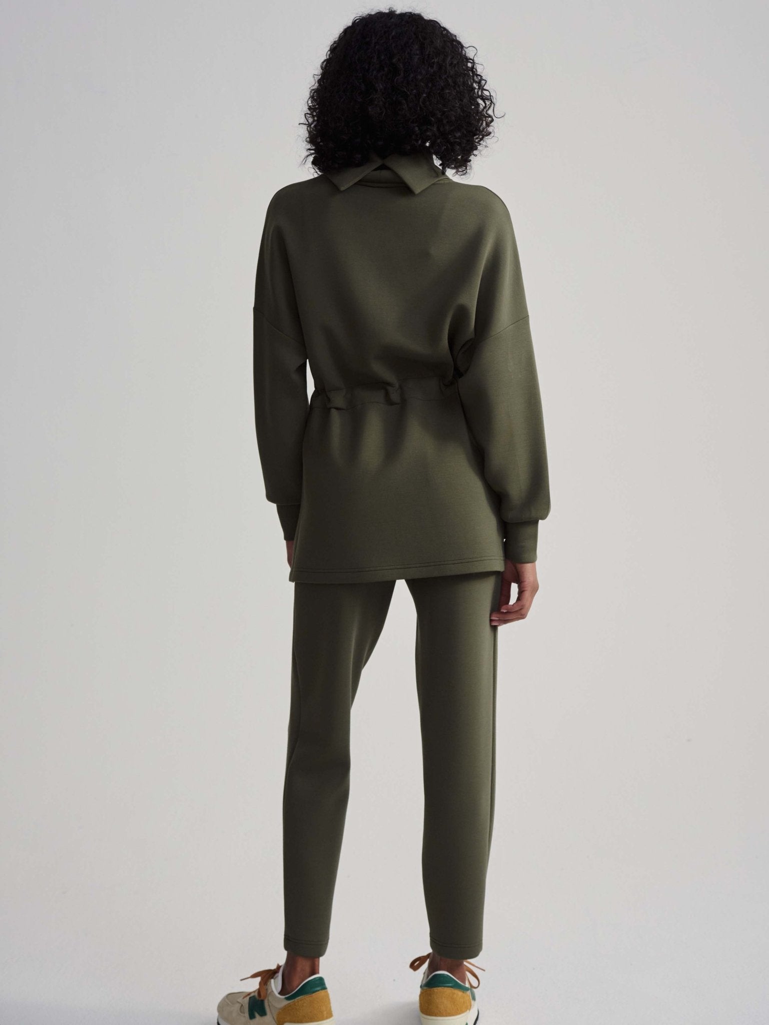 Varley Freya Sweat - Olive | Varley | Evolve Fit Wear