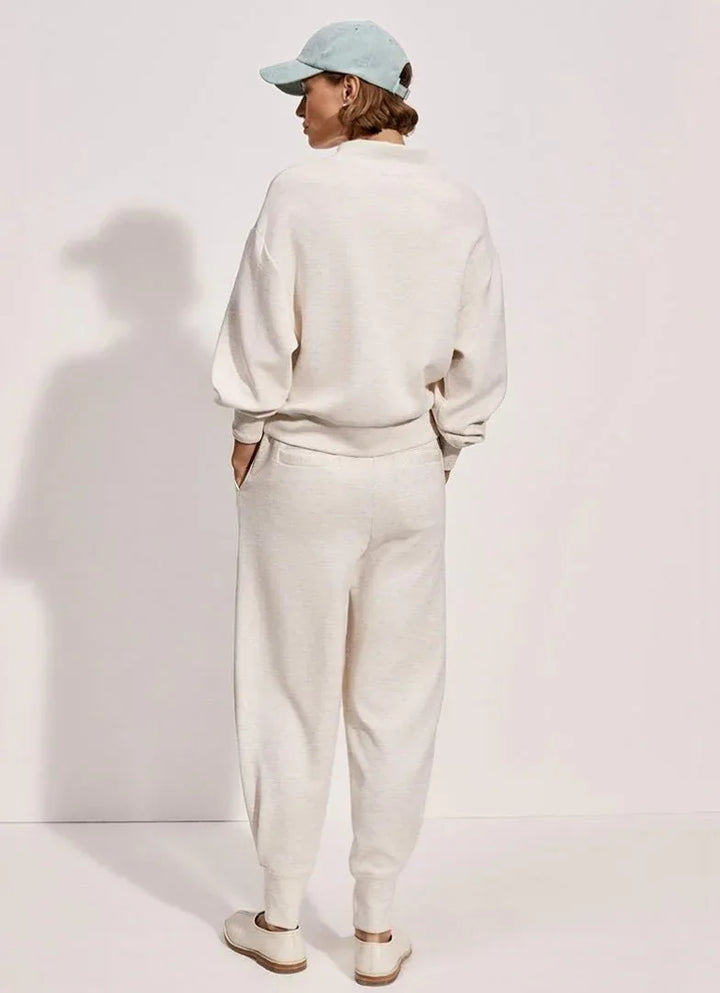 varley-davidson-sweatshirt-ivory-marl-varley-evolve-fit-wear-785437 - Evolve Fit Wear - varley-davidson-sweatshirt-ivory-marl-varley-evolve-fit-wear-785437