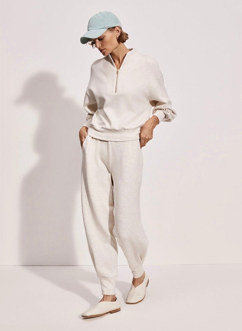 (取寄) バーリー レディース デビッドソン スウェット Varley women Davidson Sweat Ivory Marl VARLEY The Davidson Sweat – Leela and Lavender
