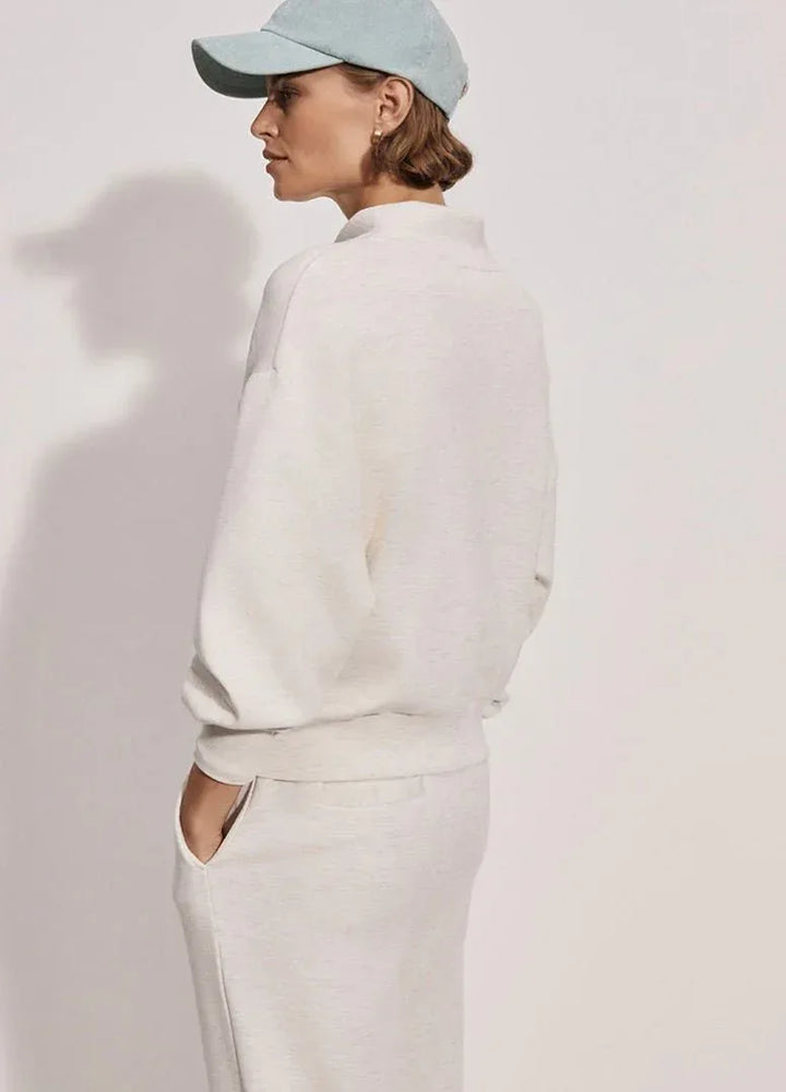 varley-davidson-sweatshirt-ivory-marl-varley-evolve-fit-wear-955155 - Evolve Fit Wear - varley-davidson-sweatshirt-ivory-marl-varley-evolve-fit-wear-955155