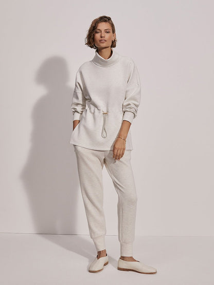 Varley Freya Sweat - Ivory Marl | Varley | Evolve Fit Wear