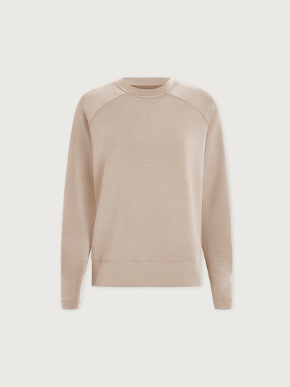 Zosia Crew Neck Sweatshirt - Silver Grey