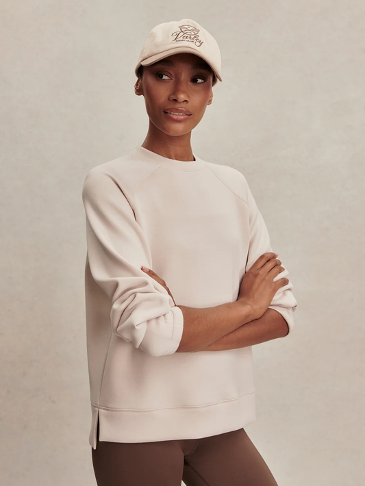 Zosia Crew Neck Sweatshirt - Silver Grey