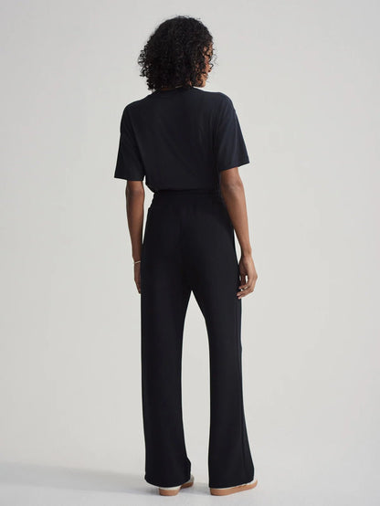 Wide Leg Pants 30 - Black | High - waisted | Varley | Evolve Fit Wear