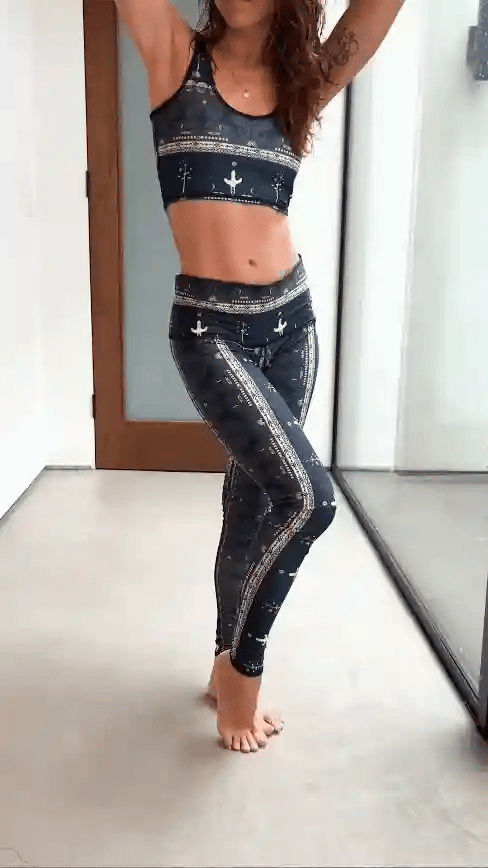 Wild and Free Hot Pants - Eco - Friendly 7/8 Leggings | Teeki | Evolve Fit Wear