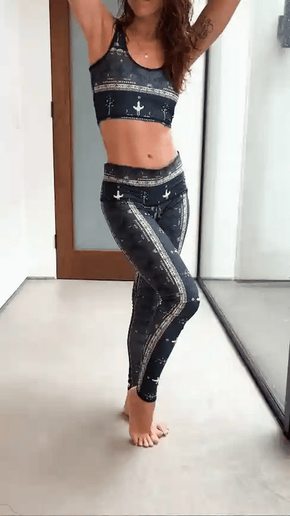 Wild and Free Hot Pants - Eco - Friendly 7/8 Leggings | Teeki | Evolve Fit Wear