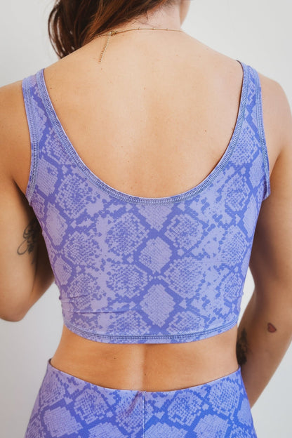 WithLove ♡ Lilac Snake Lover Tank | WithLove | Evolve Fit Wear