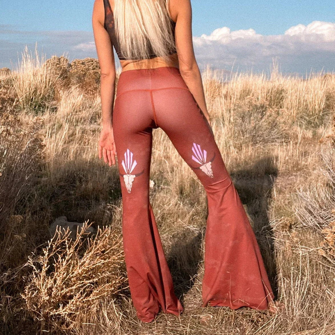 Womens Bell Bottom Flare Pant | Evolve Fit Wear