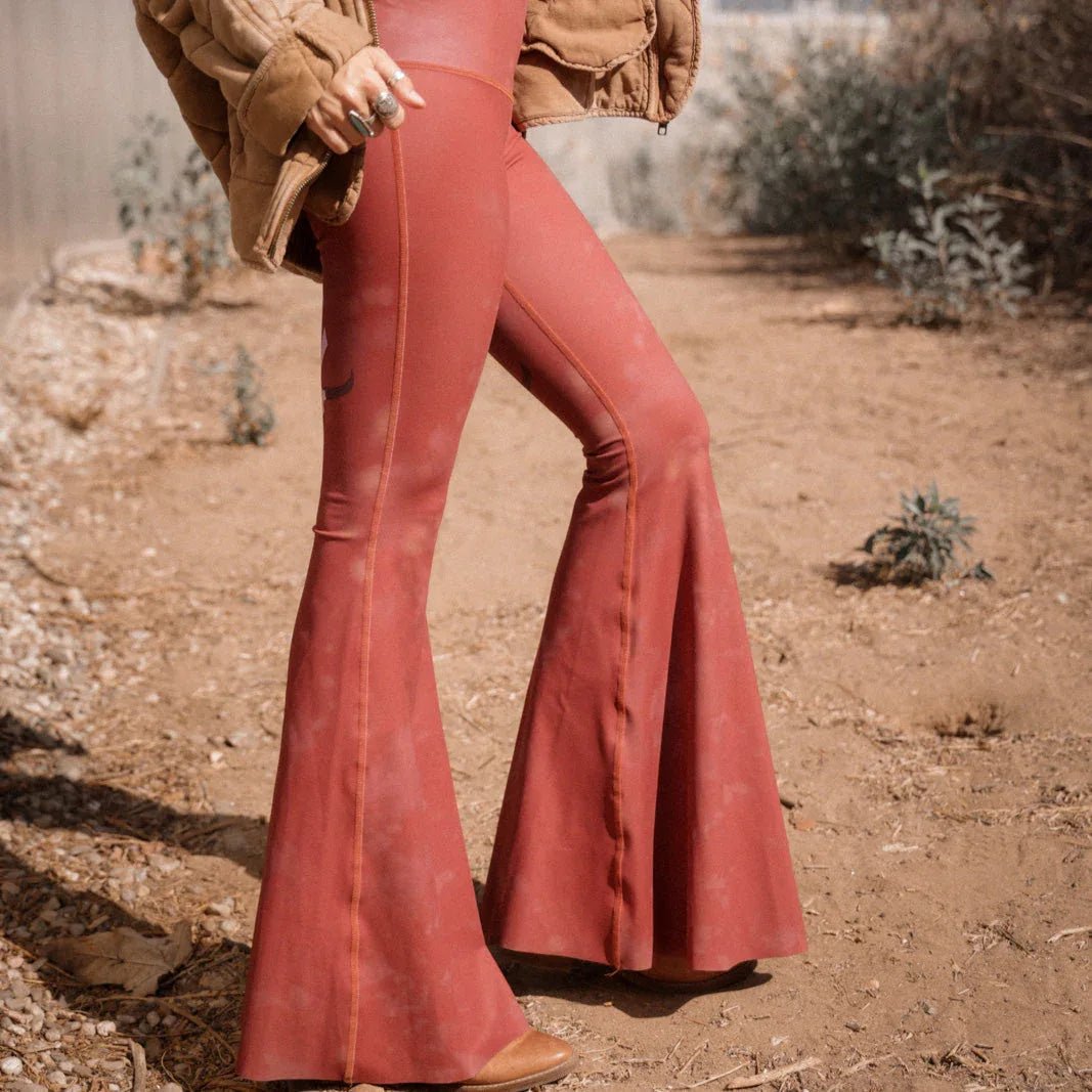 Womens Bell Bottom Flare Pant | Evolve Fit Wear