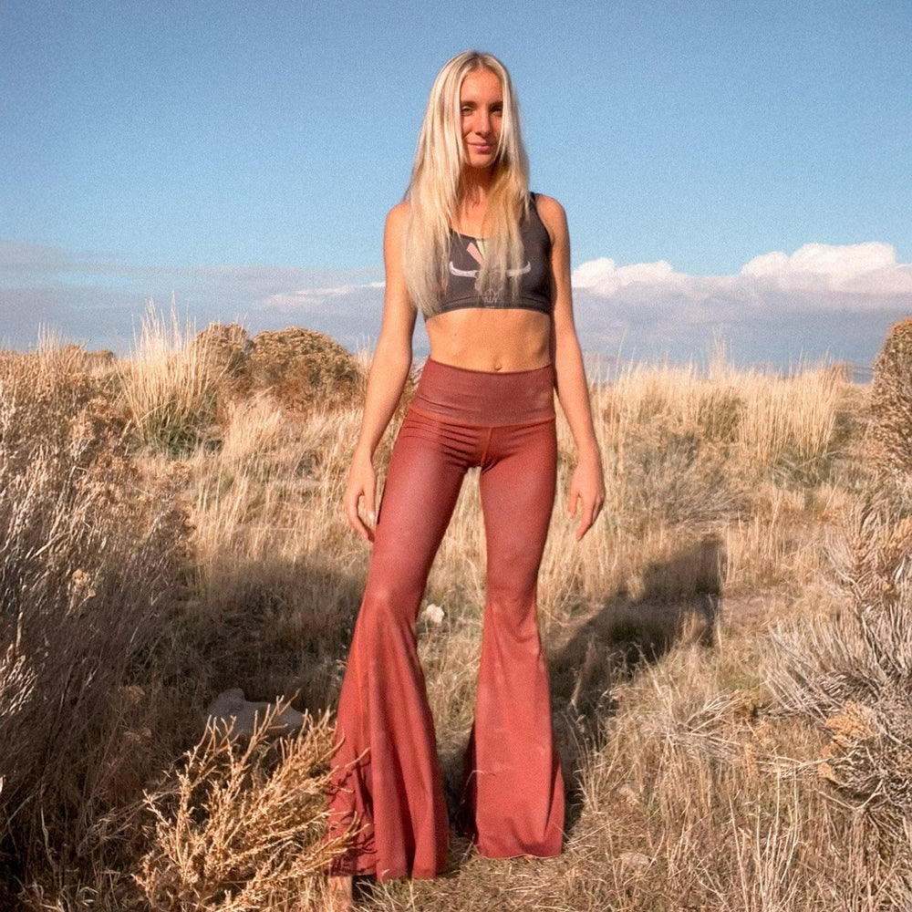 Womens Bell Bottom Flare Pant | Evolve Fit Wear