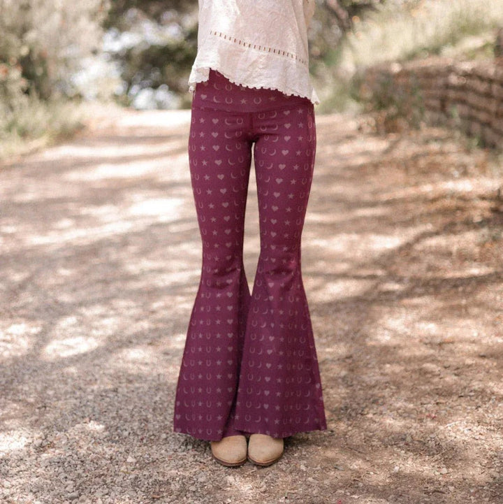 Womens Bell Bottom Flare Pant | Evolve Fit Wear