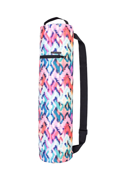 Yoga Mat Bag - Tropical Ikat Print | Vagabond Goods | Evolve Fit Wear
