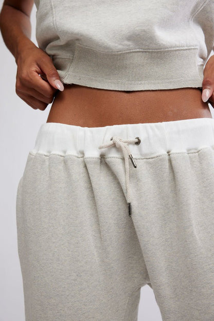 You Wish Slouchy Fit Sweatpants - Heather Grey | Free People Movement | Evolve Fit Wear