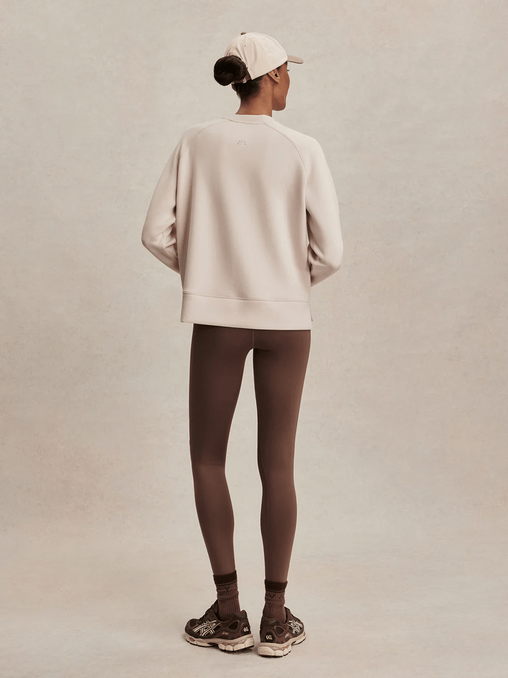 Zosia Crew Neck Sweatshirt - Silver Grey | Varley | Evolve Fit Wear