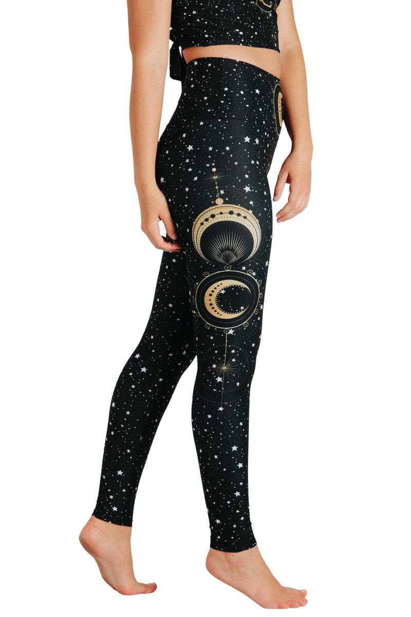 Yoga Democracy Leggings Fortune Teller Printed Yoga Leggings