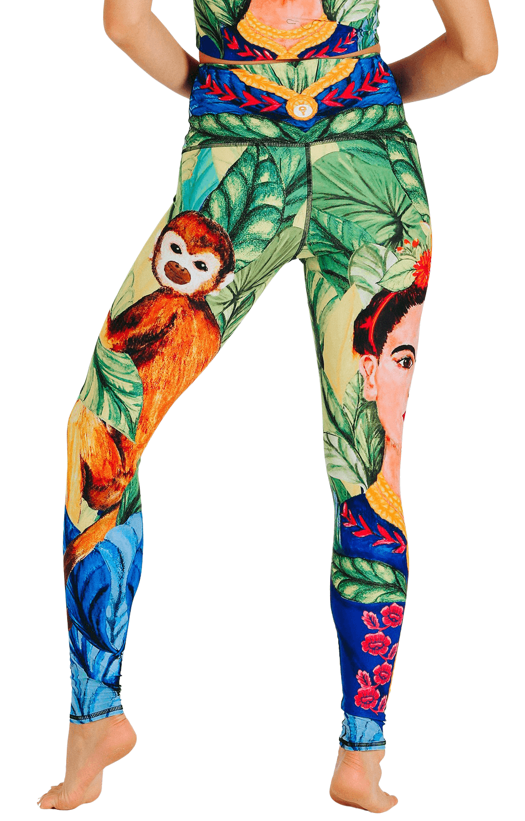 Frida Eco-Friendly Women's Printed Yoga Leggings