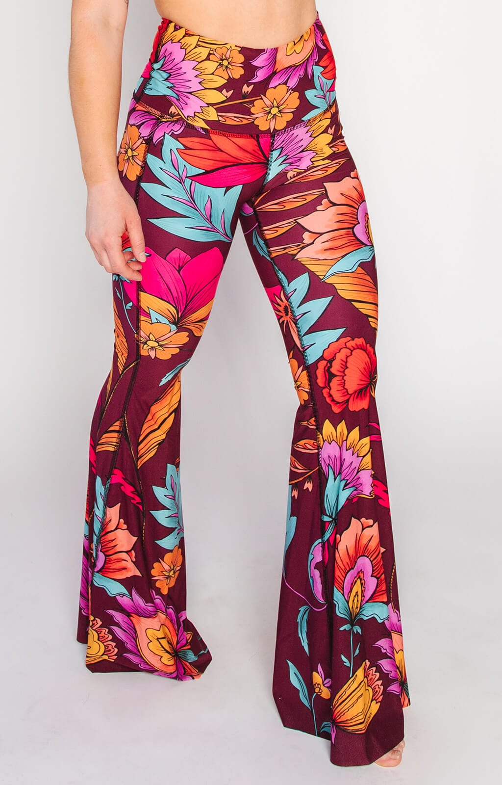Indie Flow Printed Bell Bottoms right