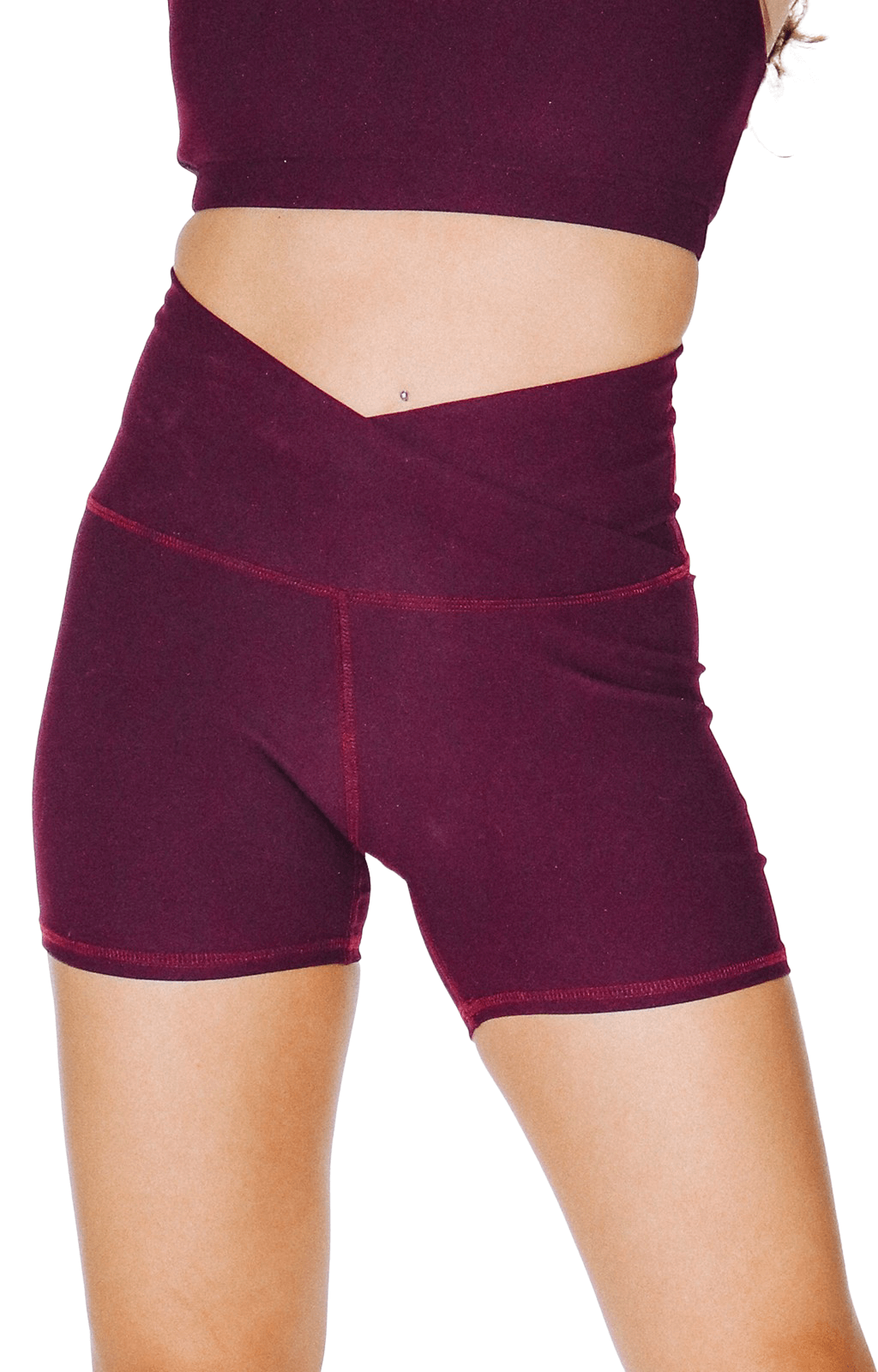 Movement Short in Maroon front