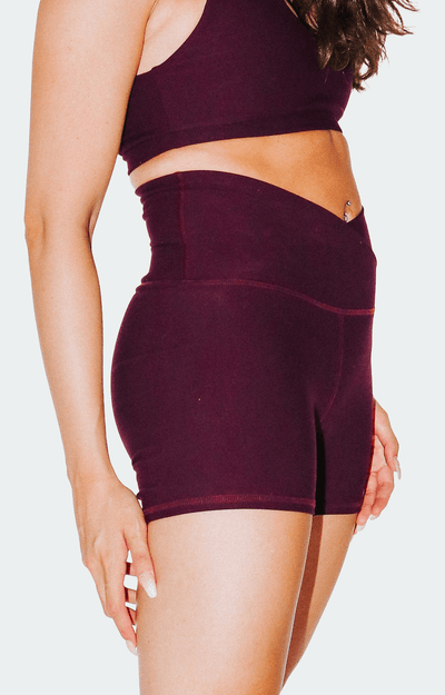 Movement Short in Maroon right