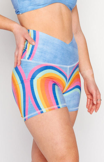 Movement Short in Rainbow Love front