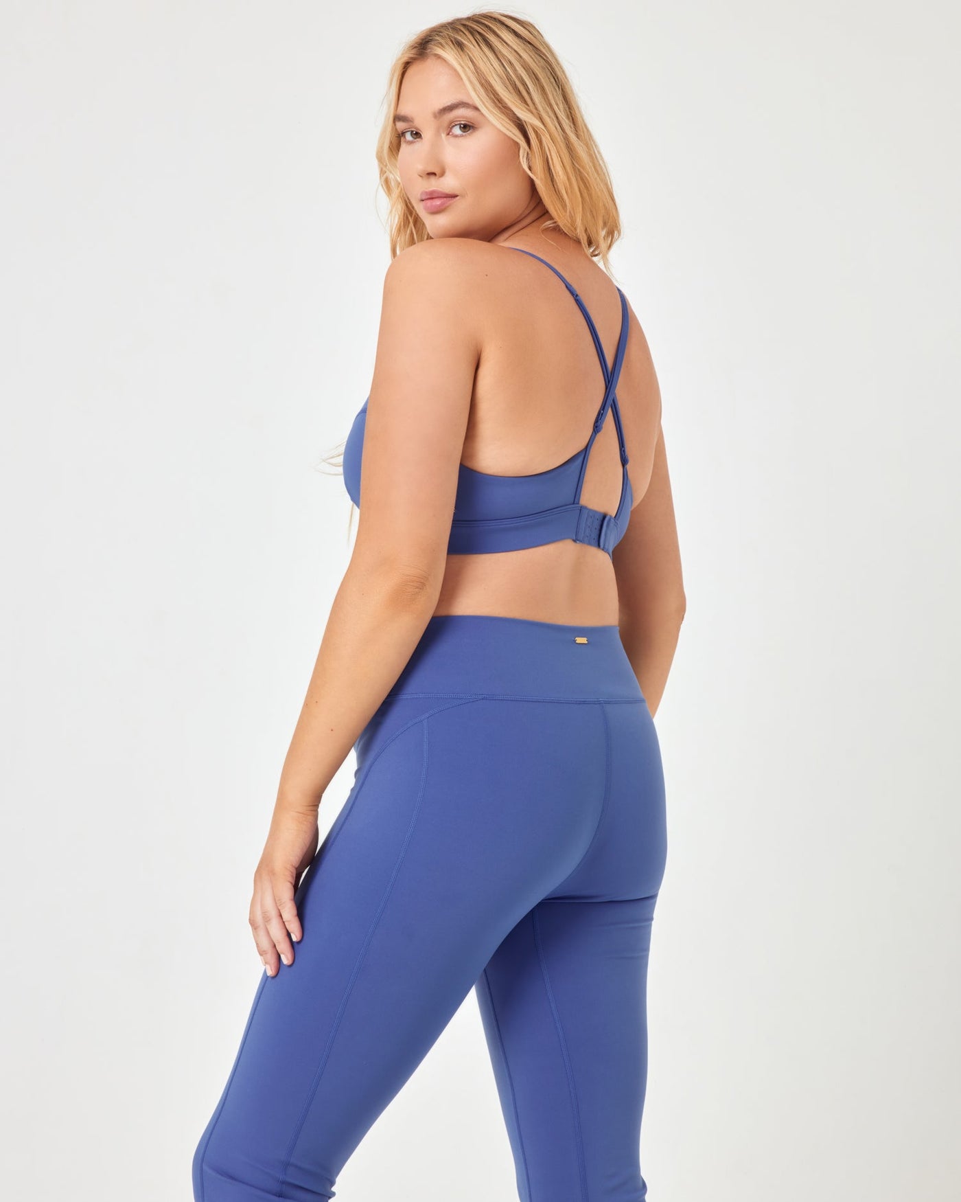 LSPACE Time Out Bra - Blue
