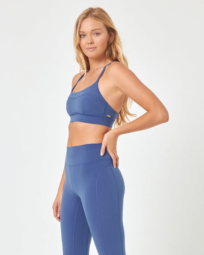 LSPACE Time Out Bra - Blue