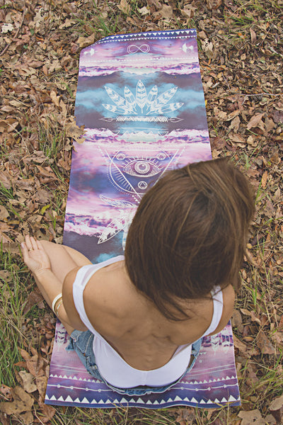 Yoga Towel - Believer Print