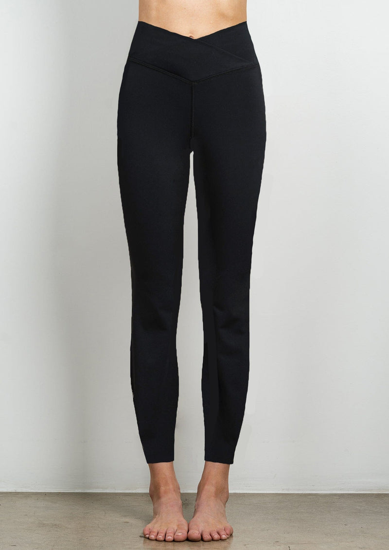 Cross waistband leggings hotsell