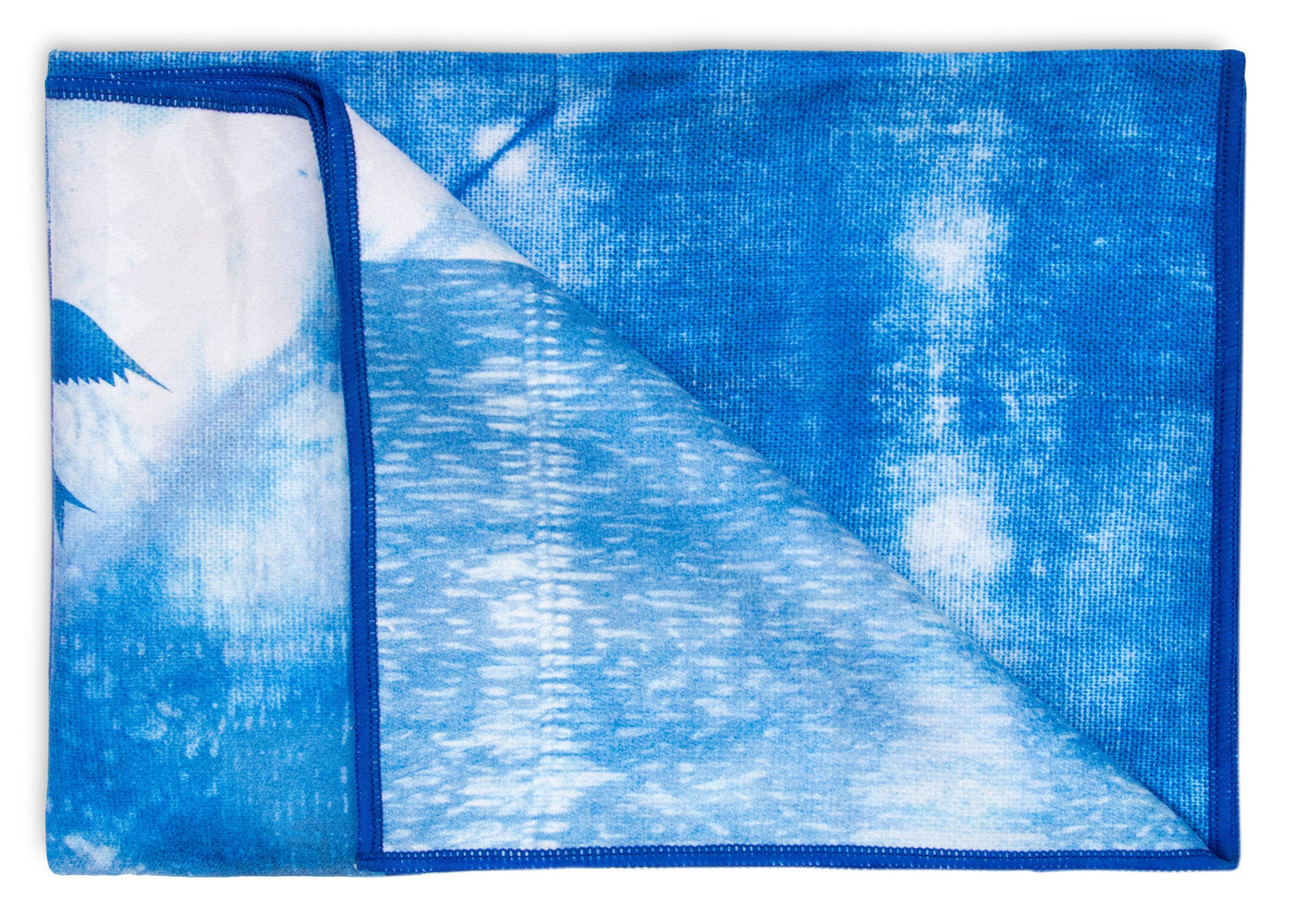 Yoga Towel - Indigo Dreams Print