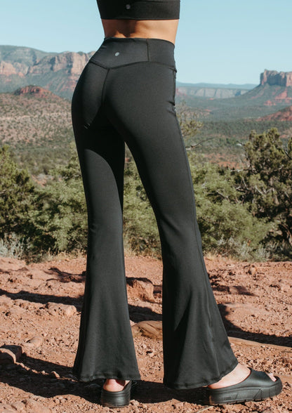 Super Flare Leggings - Black
