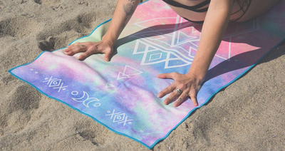 Yoga Towel - Twilight Print