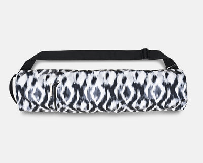 Yoga Mat Bag - Blurred Ikat Print